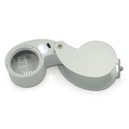 Lupa de 25 mm con LED