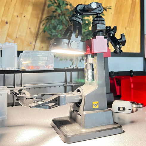 Montaje LightBringer para el trabajo Ajuste de precisión nítida